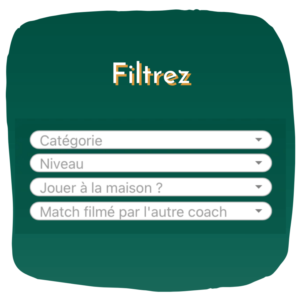 Trouver un match amical en 5 minutes